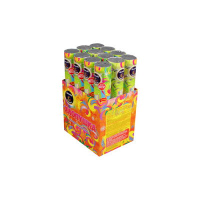 Пневмохлопушка 30 см с "деньгами" и конфетти