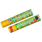 Пневмохлопушка 30 см с "деньгами" и конфетти