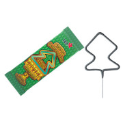 Бенгальские свечи фигурные 2 шт "Ёлочка"