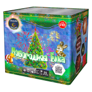 Батарея салютов Новогодняя ёлка