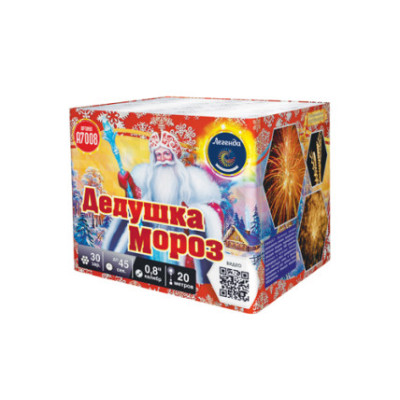 Батарея салютов Дедушка Мороз